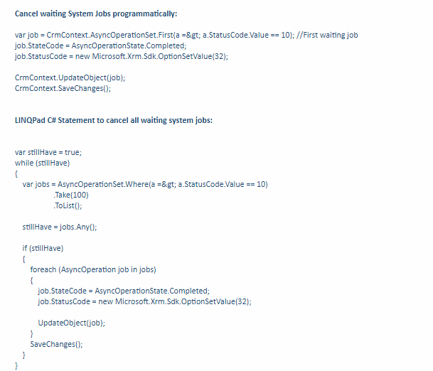 CancelWFProgramatically