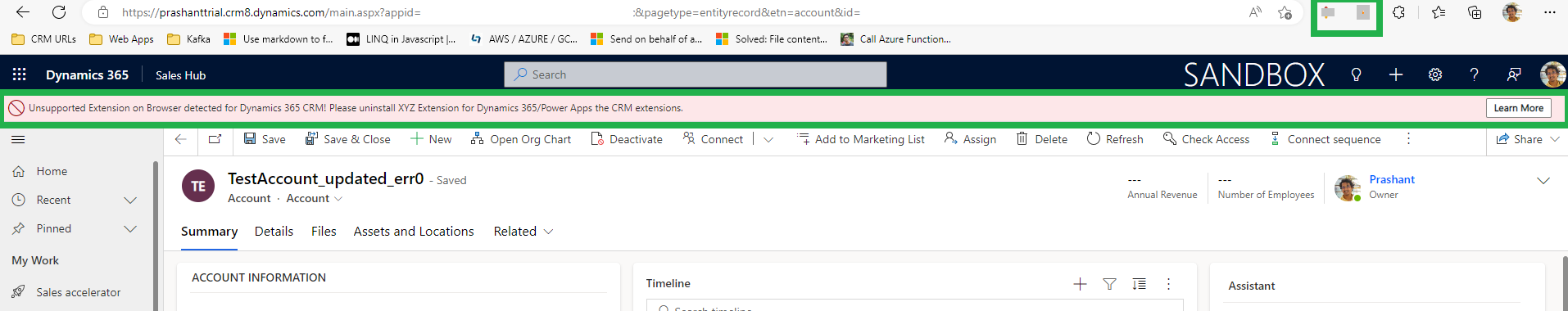 MS Dynamics 365 : Detect Browser Extensions/add-ons for D365/Power Apps ...